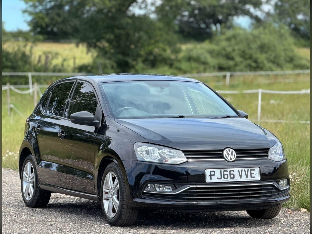 Volkswagen Polo 1.2 Tsi Bluemotion Tech Match Euro 6 Ss PJ66VVE Black #3