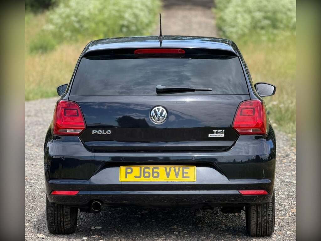 Volkswagen Polo 1.2 Tsi Bluemotion Tech Match Euro 6 Ss PJ66VVE Black #6