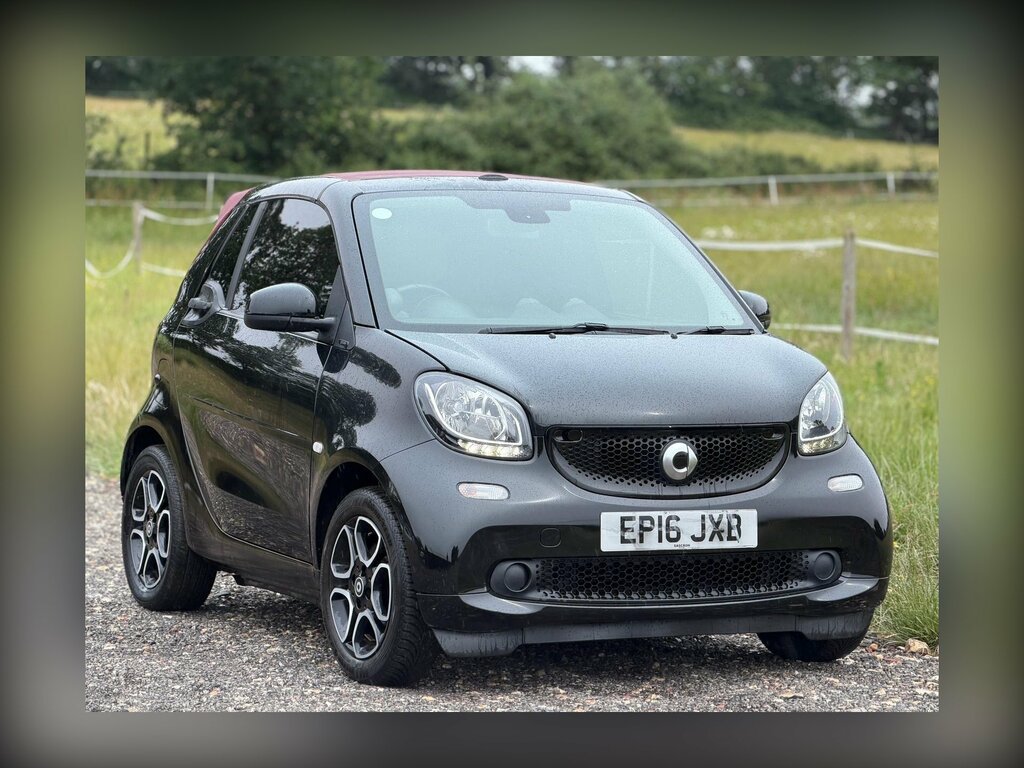 Smart Fortwo Cabrio 0.9T Prime Cabriolet Twinamic Euro 6 Ss Black #3
