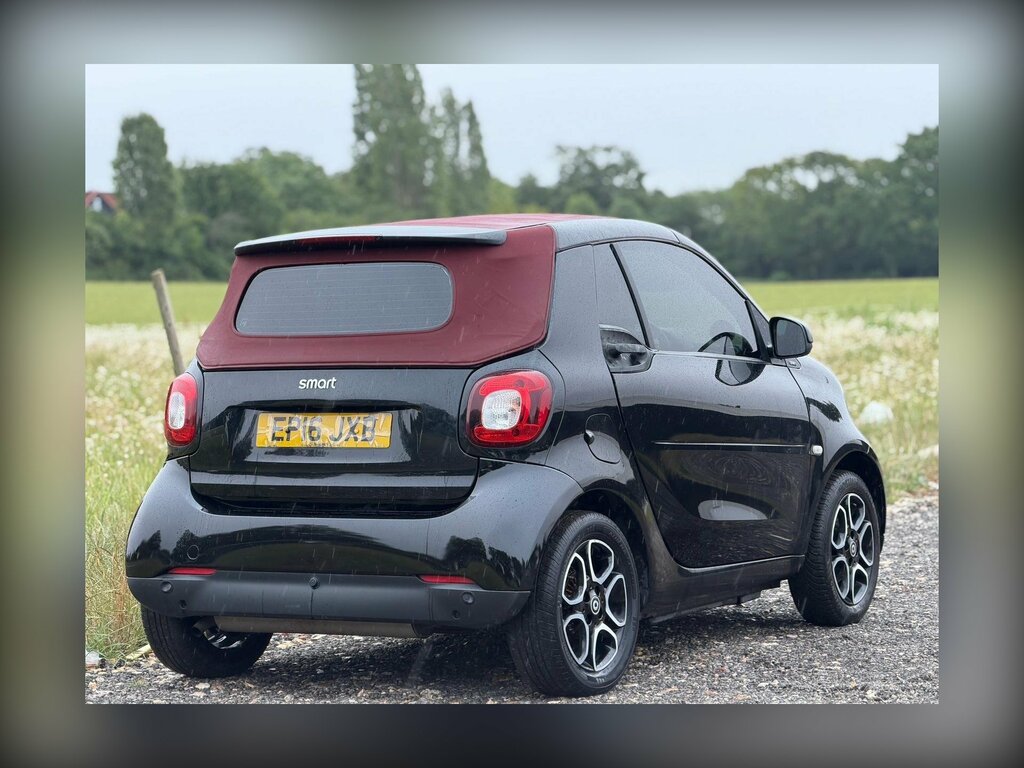 Smart Fortwo Cabrio 0.9T Prime Cabriolet Twinamic Euro 6 Ss Black #5