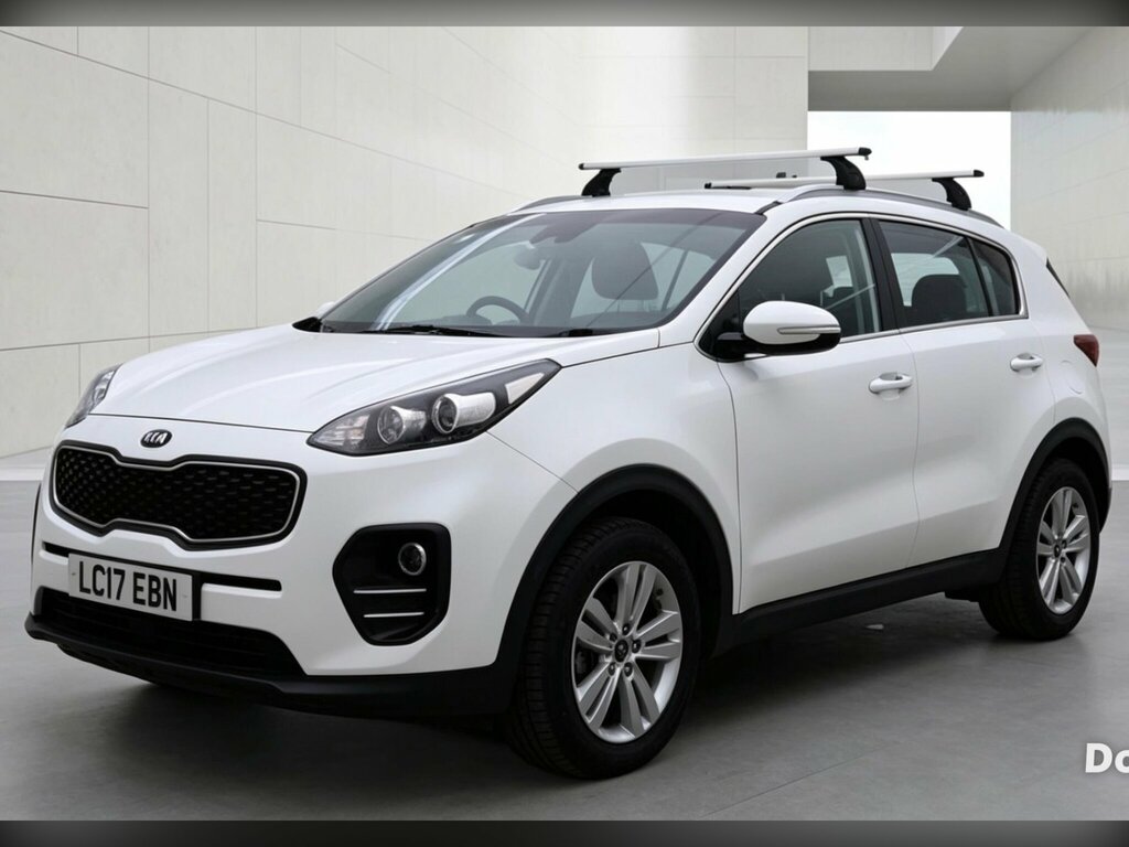 Kia Sportage 2.0 Crdi Kx-2 Awd Euro 6 LC17EBN White #2