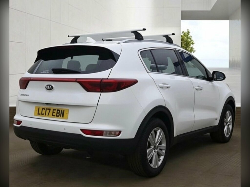 Kia Sportage 2.0 Crdi Kx-2 Awd Euro 6 LC17EBN White #4