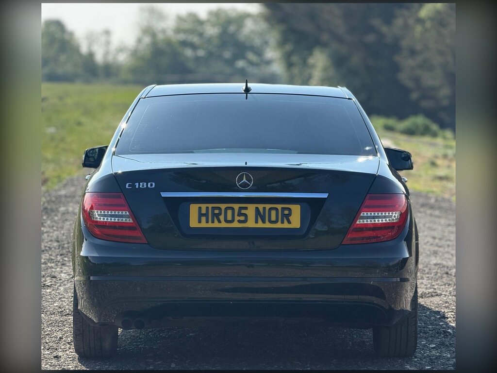 Mercedes-Benz C Class 1.8 C180 Blueefficiency Se Edition 125 G-tronic E Black #3