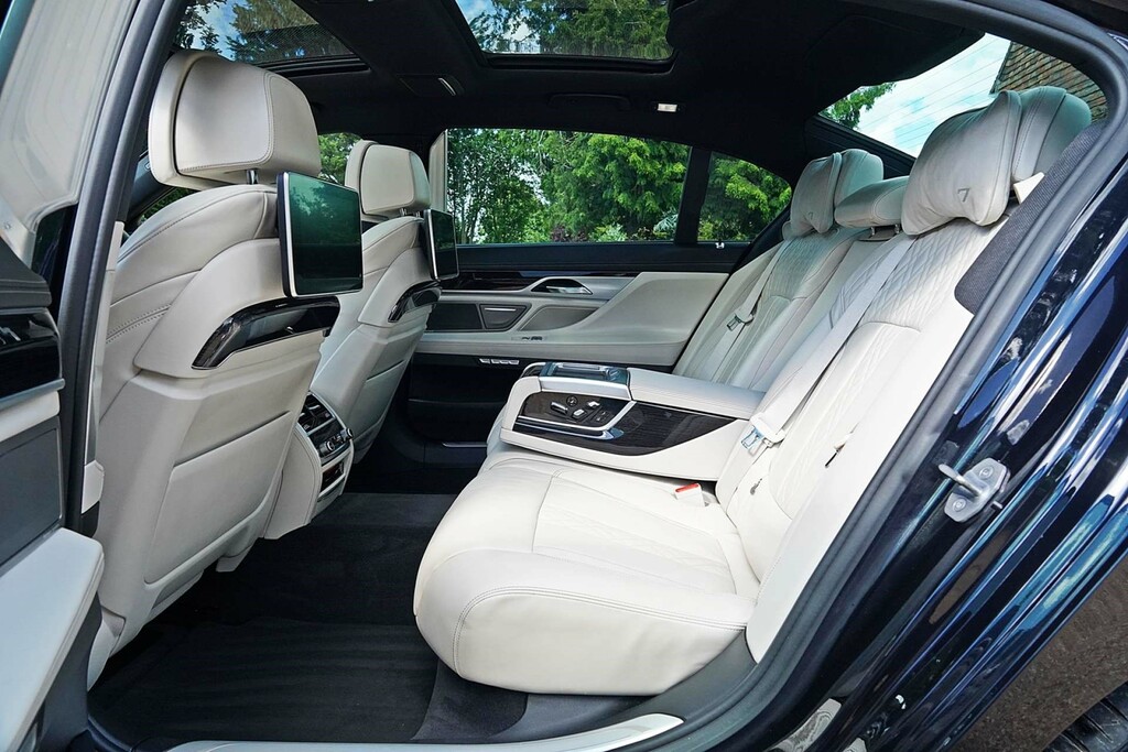 BMW 7 Series 730Ld Black #14