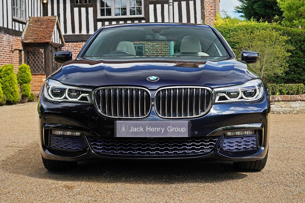 BMW 7 Series 730Ld Black #10