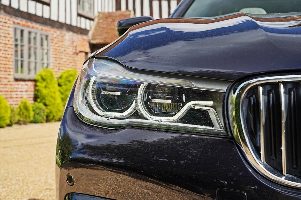 BMW 7 Series 730Ld Black #9