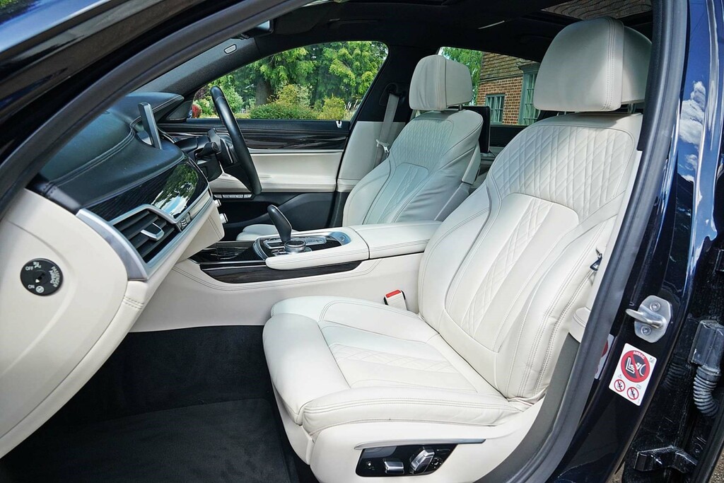BMW 7 Series 730Ld Black #11