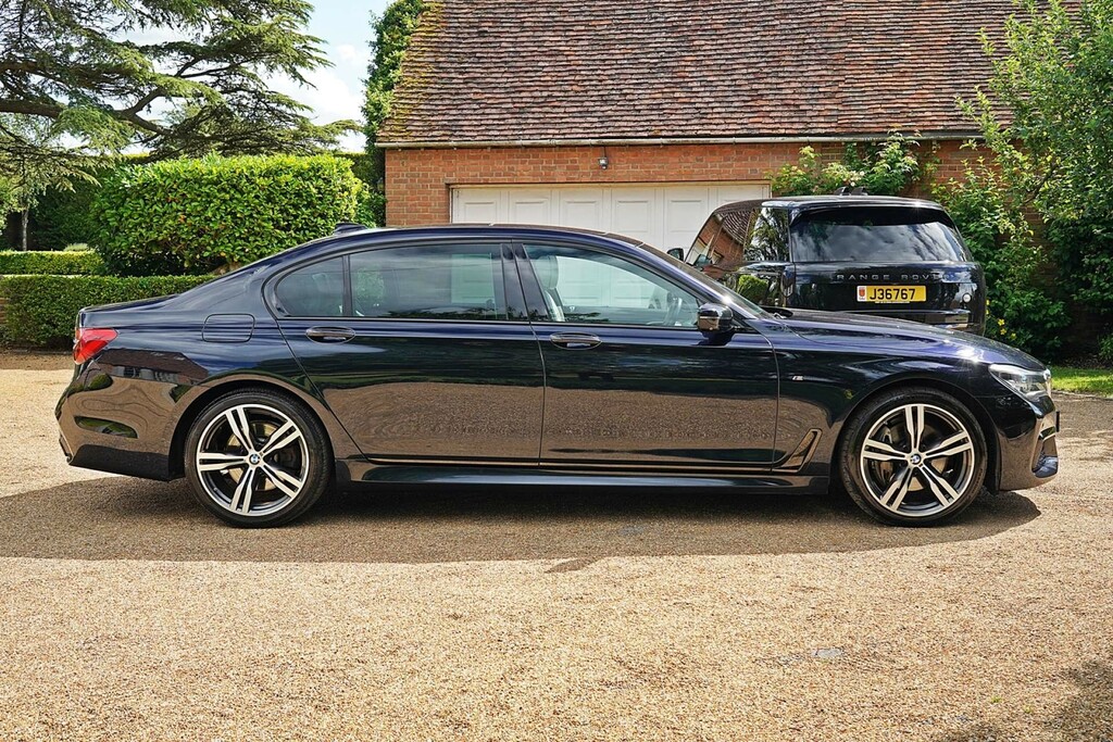 BMW 7 Series 730Ld Black #7