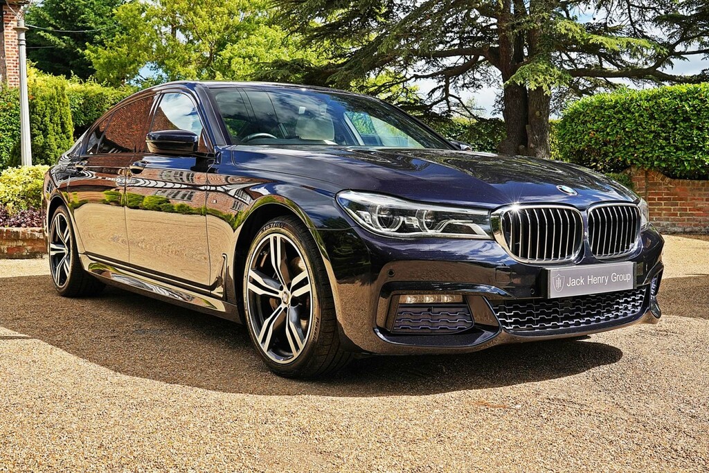 BMW 7 Series 730Ld Black #8