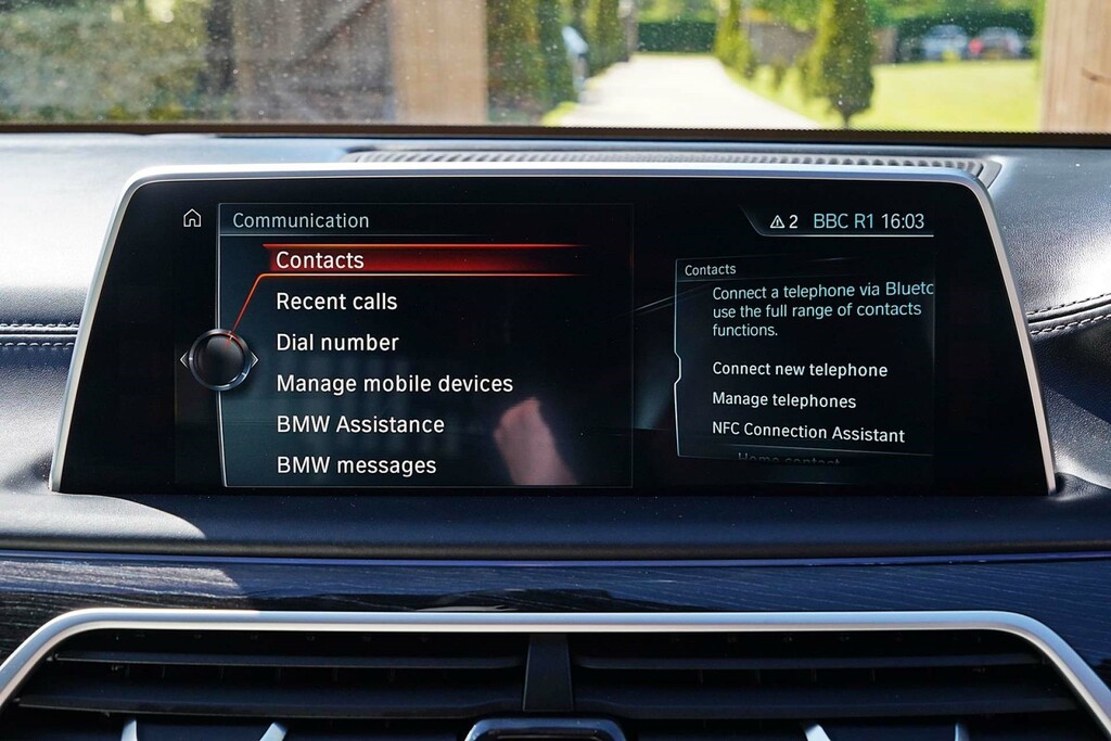 BMW 7 Series 730Ld Black #32