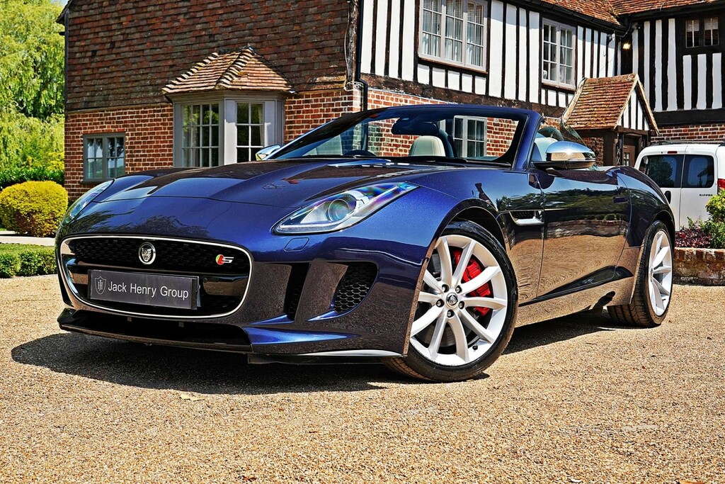 Jaguar F-Type S V6 Blue
