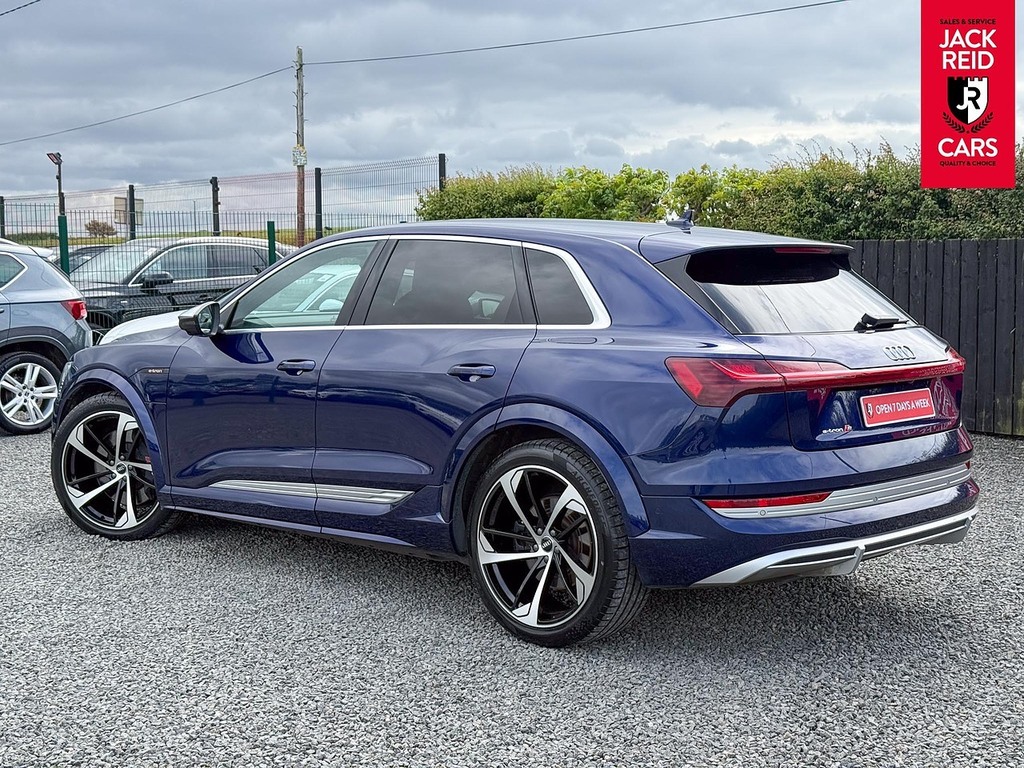 Audi E-Tron S Suv Blue #2