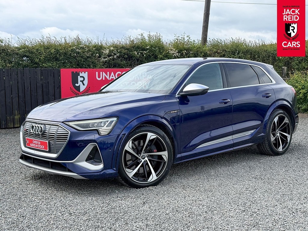 Audi E-Tron S Suv Blue
