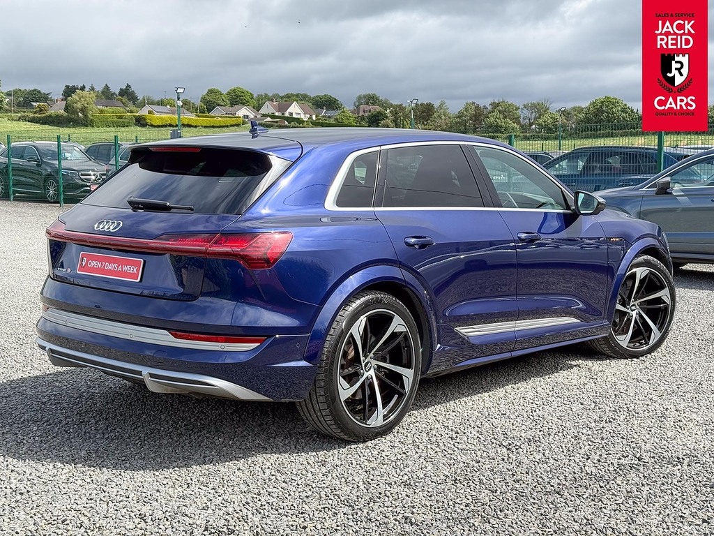 Audi E-Tron S Suv Blue #6