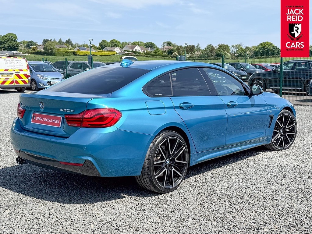 BMW 4 Series Gran Coupe Hatchback YD68RFZ Blue #5