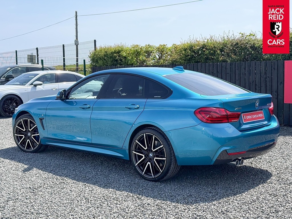 BMW 4 Series Gran Coupe Hatchback YD68RFZ Blue #2