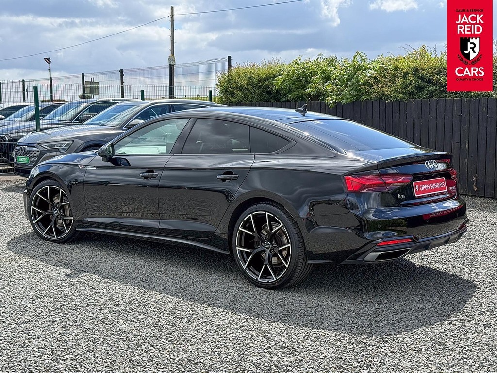 Audi A5 Hatchback Black #2