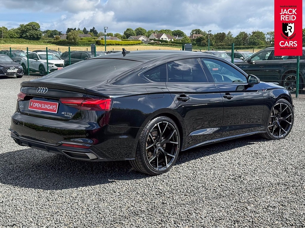 Audi A5 Hatchback Black #5