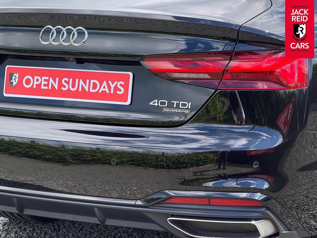 Audi A5 Hatchback Black #4