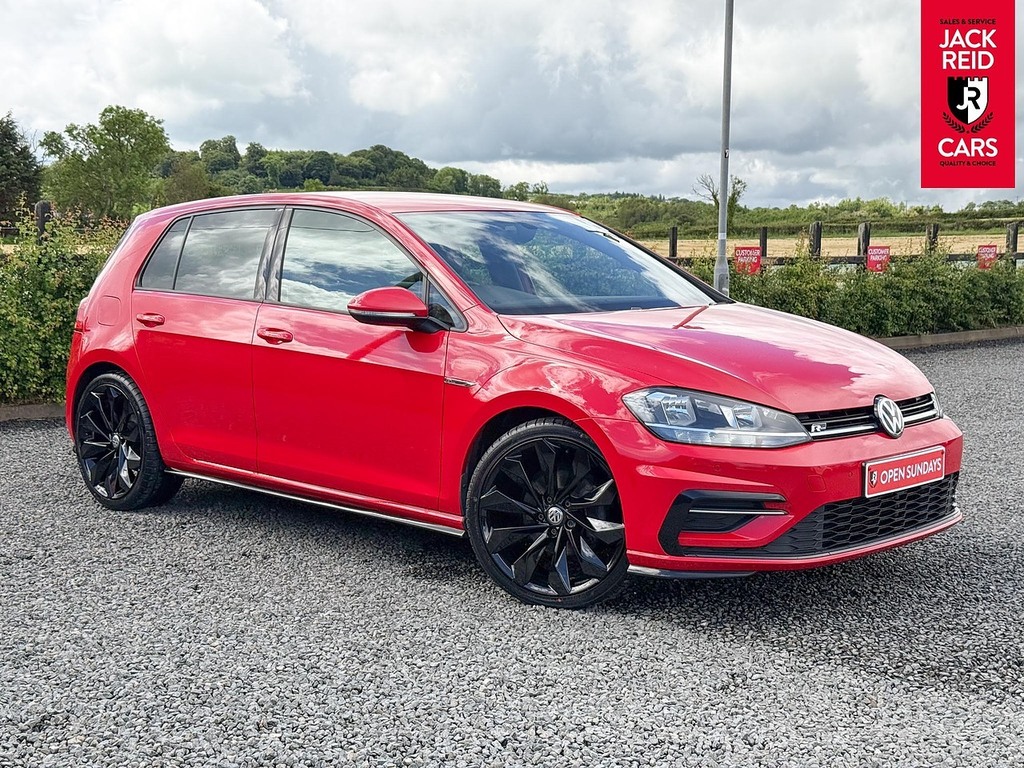 Volkswagen Golf Hatchback DA67YUF Red #6