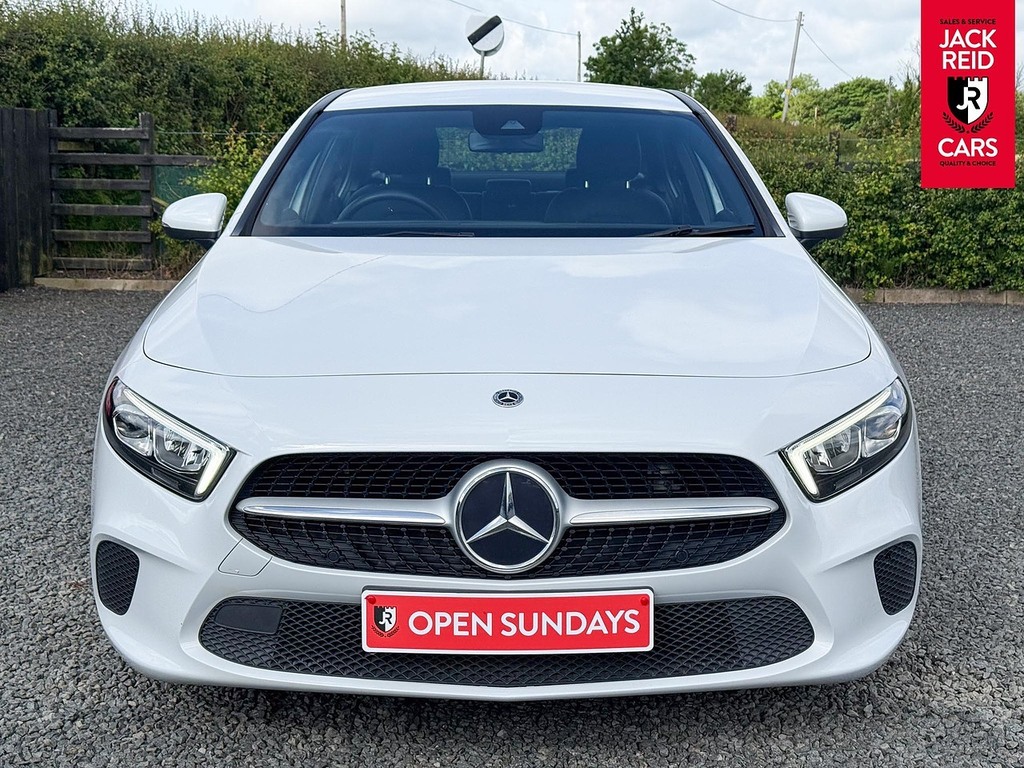 Mercedes-Benz A Class Saloon WN69BLK White #6
