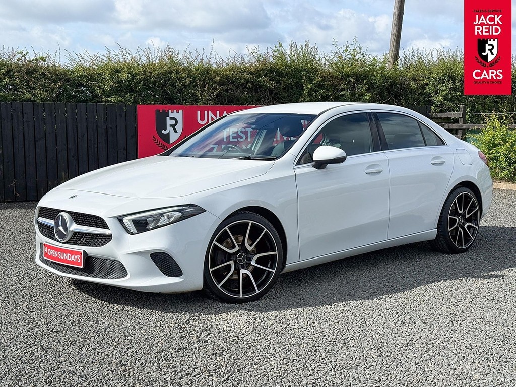 Mercedes-Benz A Class Saloon White