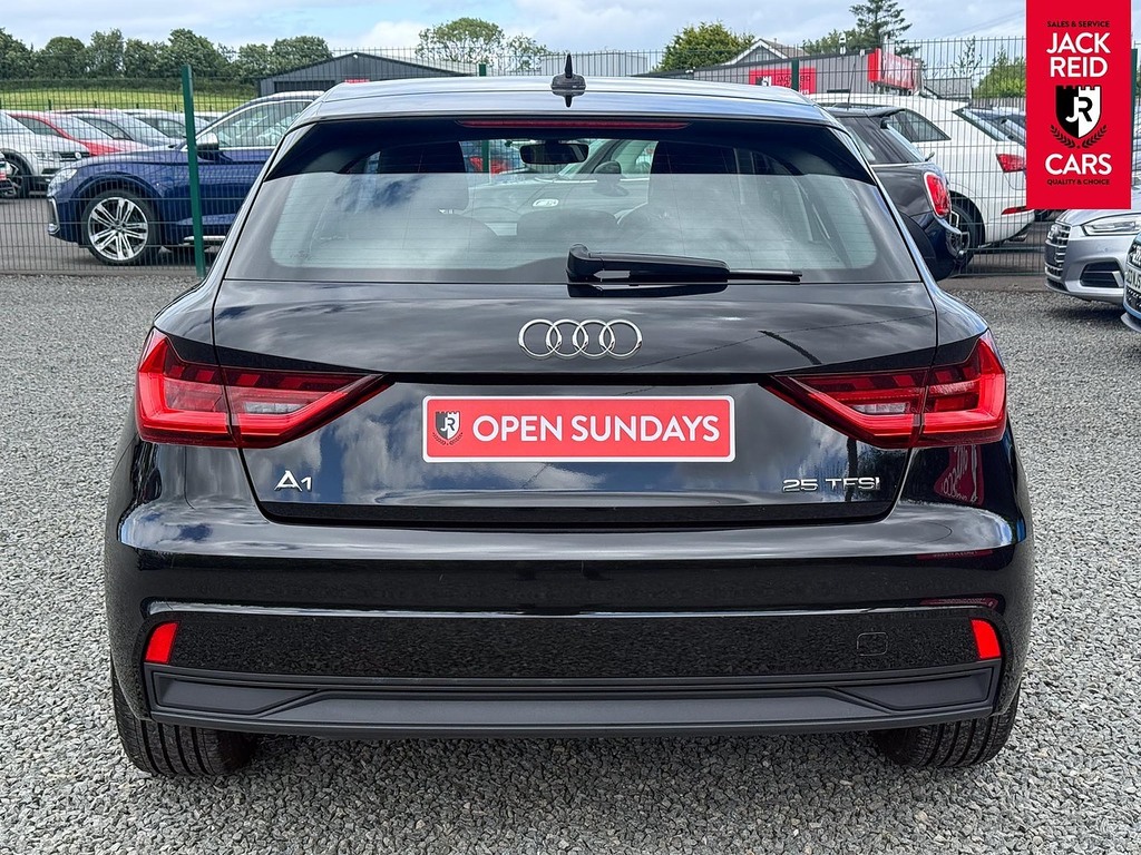 Audi A1 Hatchback RO73JPF Black #3