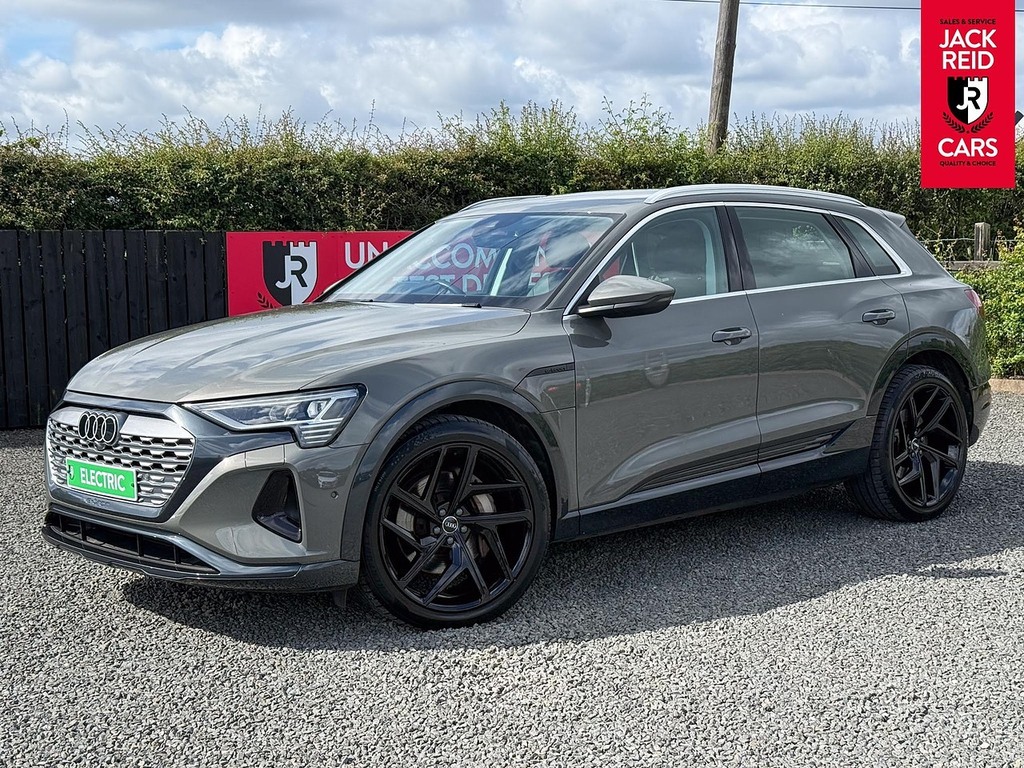 Audi Q8 e tron Suv Grey