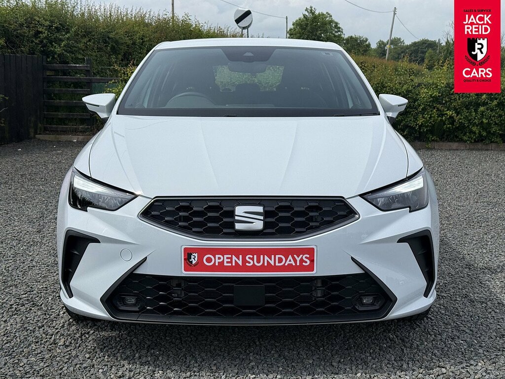 Seat Ibiza Hatchback YS75JUV White #6