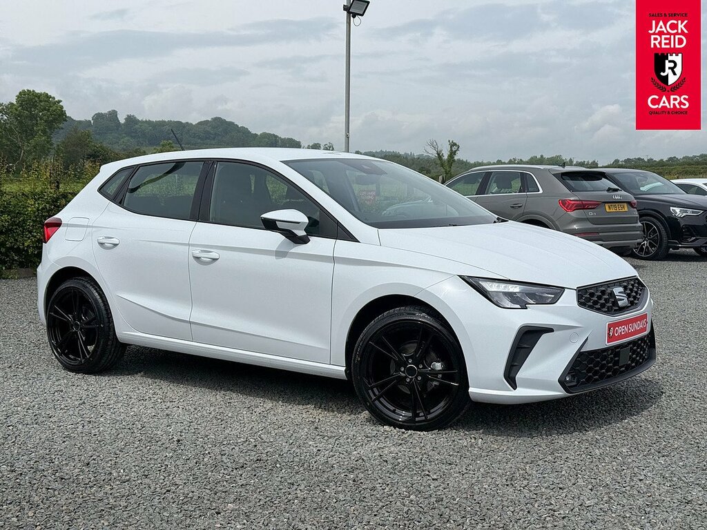 Seat Ibiza Hatchback YS75JUV White #5