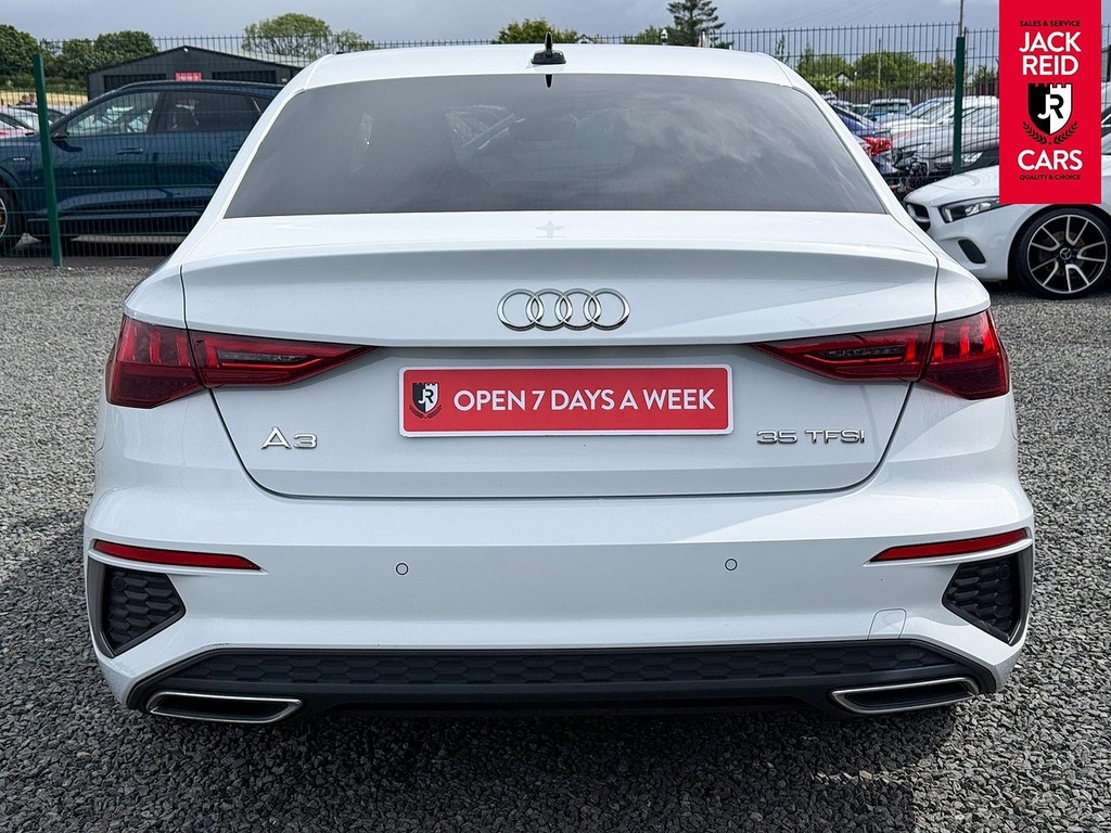 Audi A3 Saloon White #3