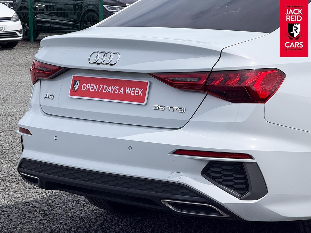 Audi A3 Saloon White #4