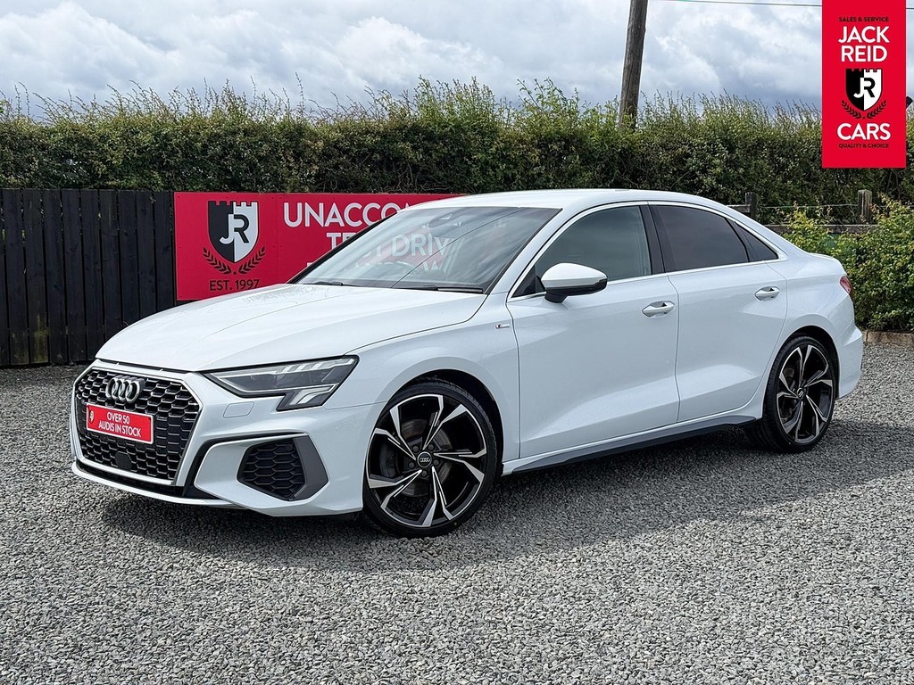 Audi A3 Saloon White