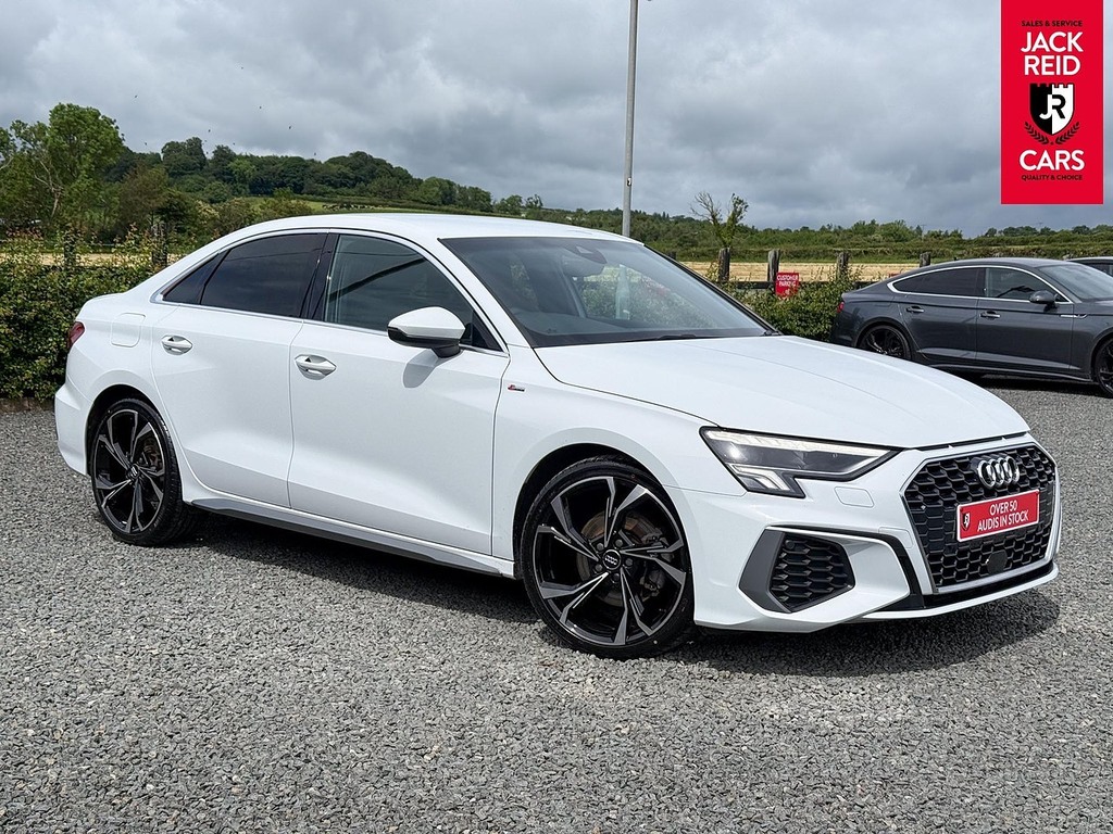 Audi A3 Saloon White #6
