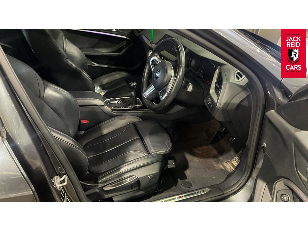 BMW 1 Series Hatchback YJ69SMK Grey #2