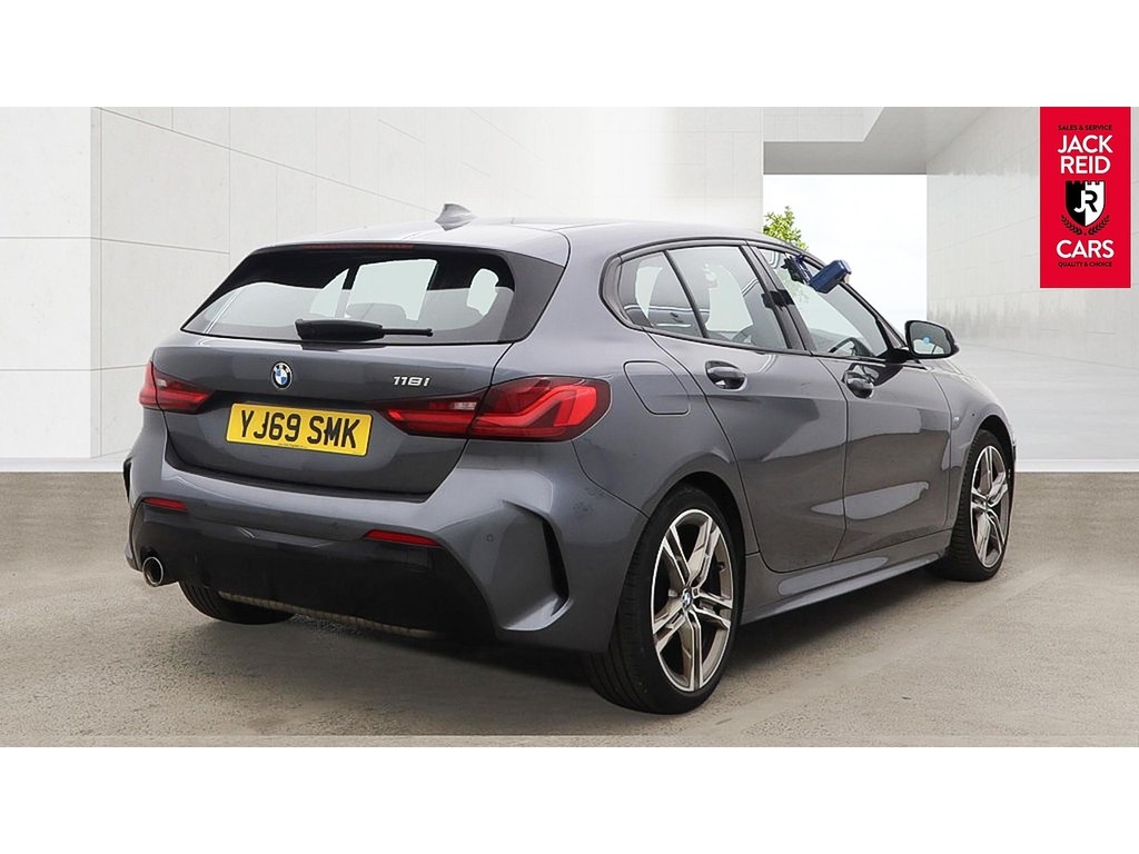 BMW 1 Series Hatchback YJ69SMK Grey #6