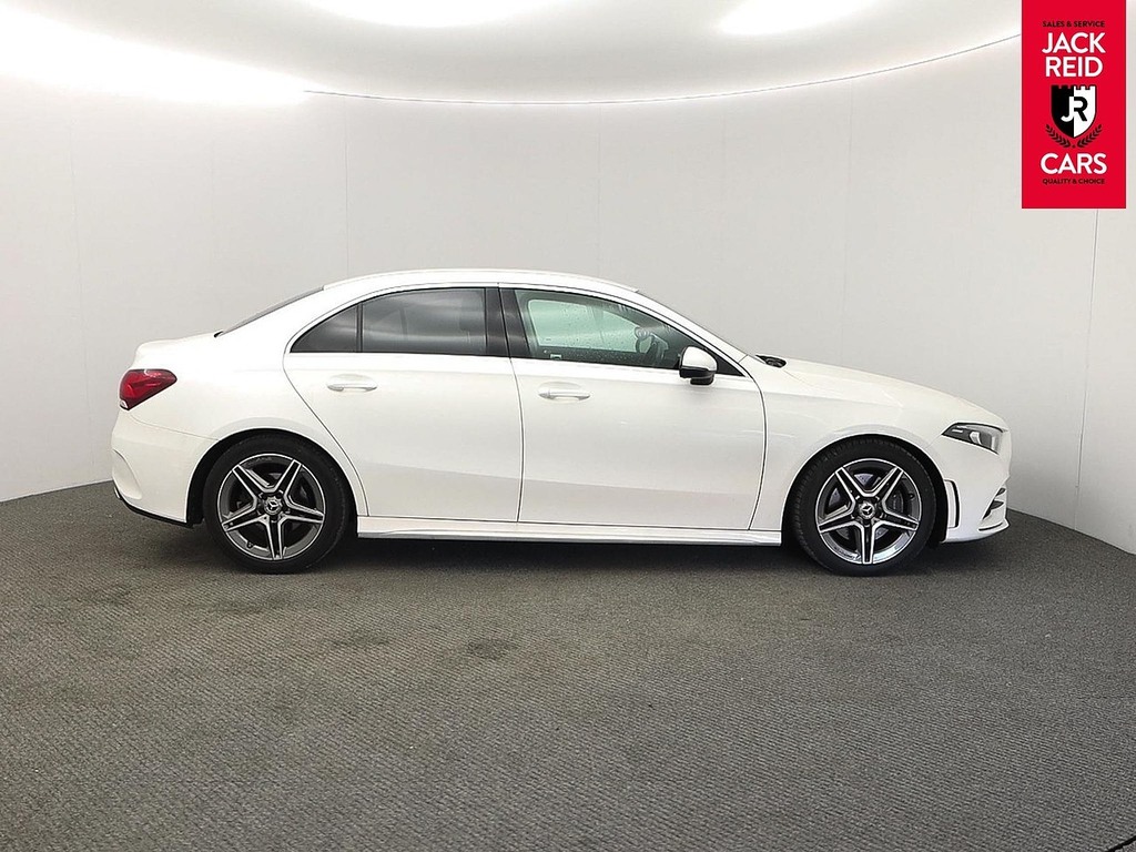 Mercedes-Benz A Class Saloon White #5