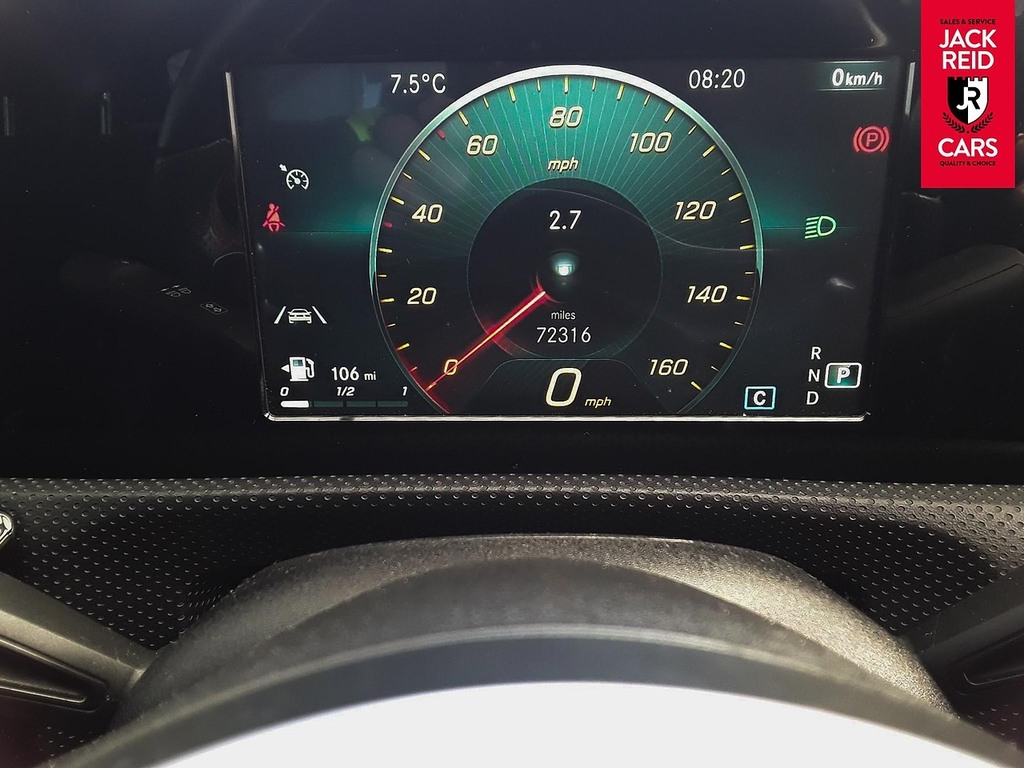 Mercedes-Benz A Class Saloon White #3