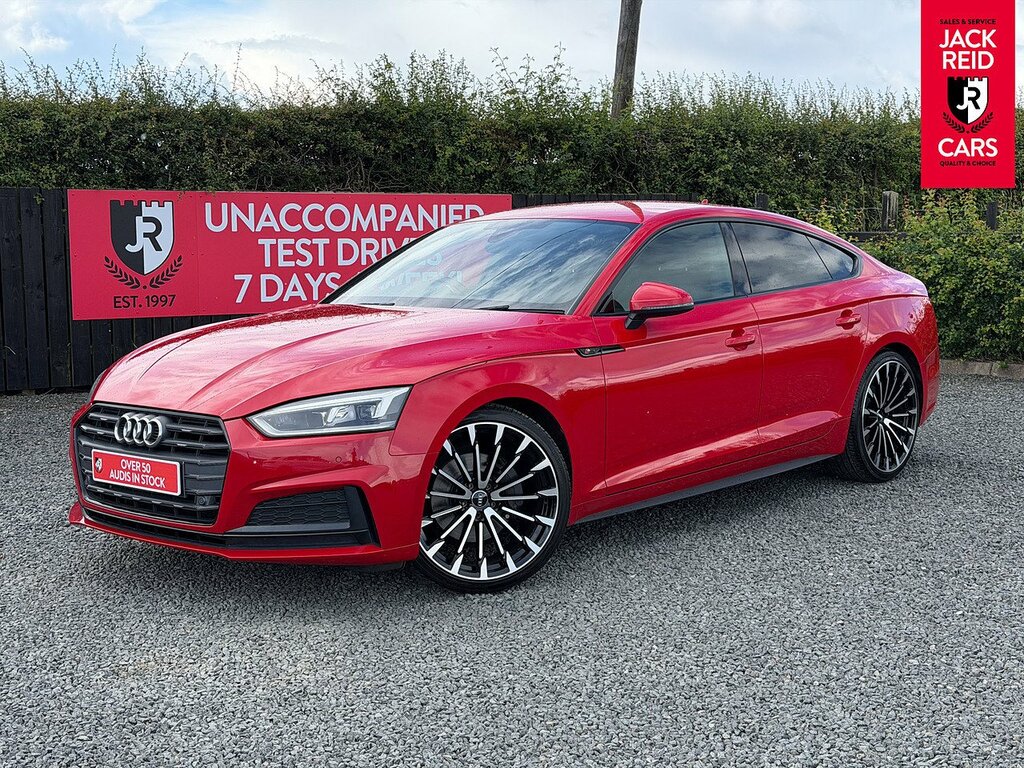 Audi A5 Hatchback Red
