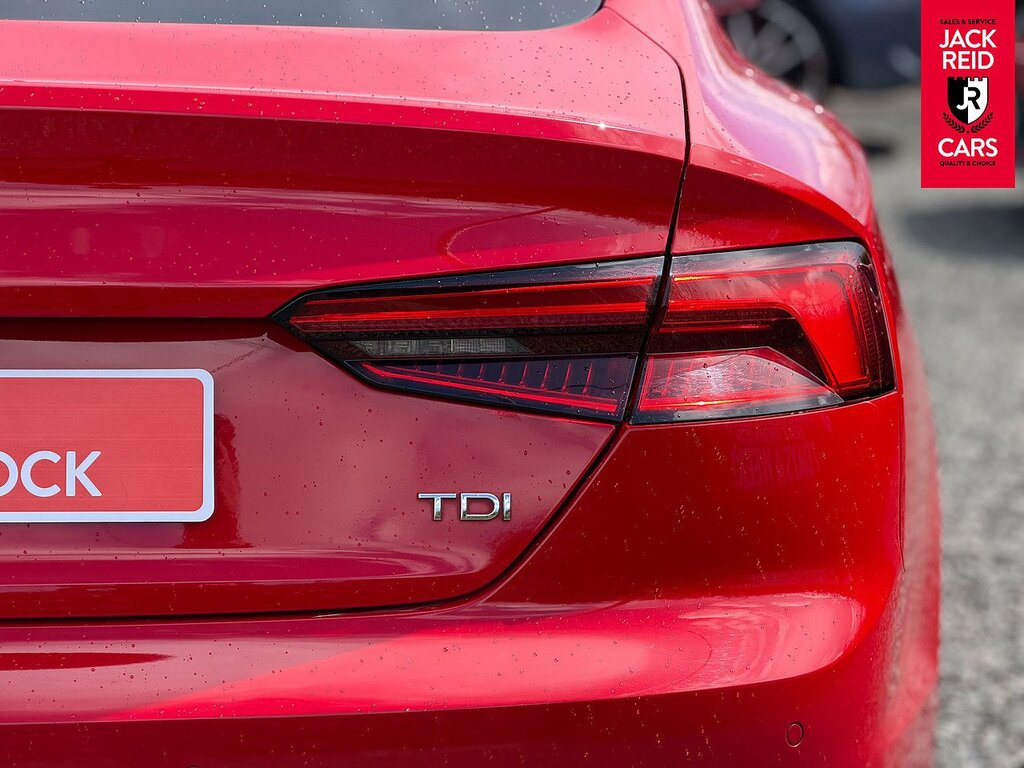 Audi A5 Hatchback Red #5