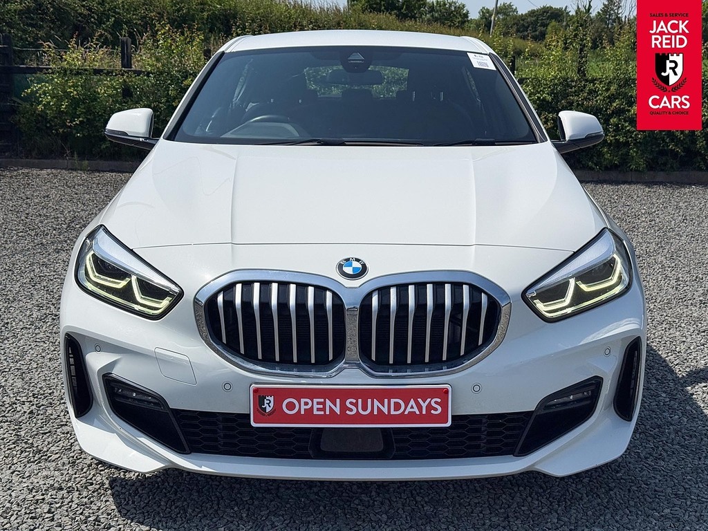 BMW 1 Series Hatchback SD70WZN White #6