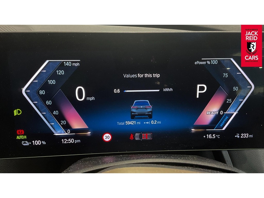 BMW iX Suv Blue #3