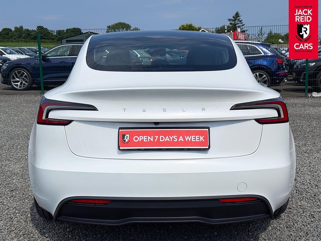 Tesla Model 3 Saloon HJ24YHU White #3