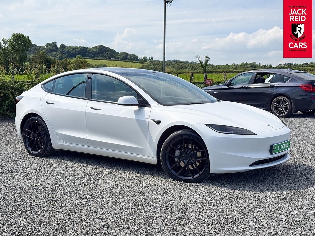 Tesla Model 3 Saloon HJ24YHU White #6