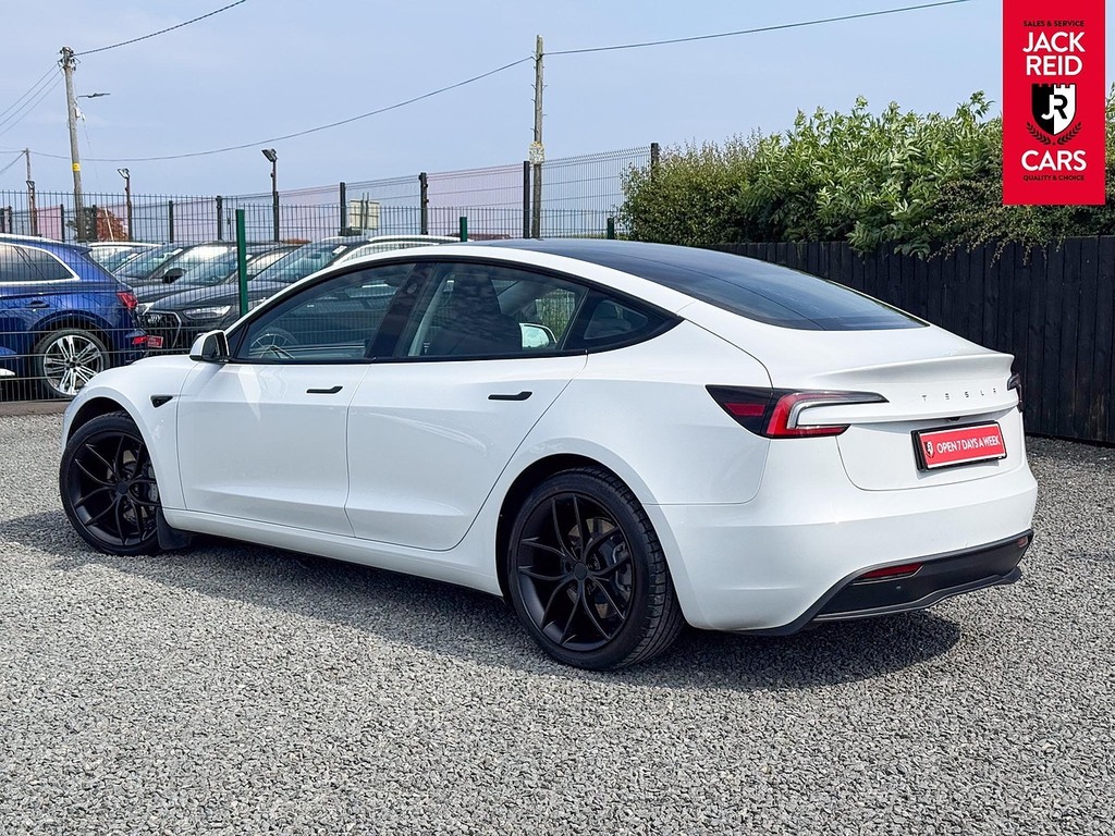 Tesla Model 3 Saloon HJ24YHU White #2