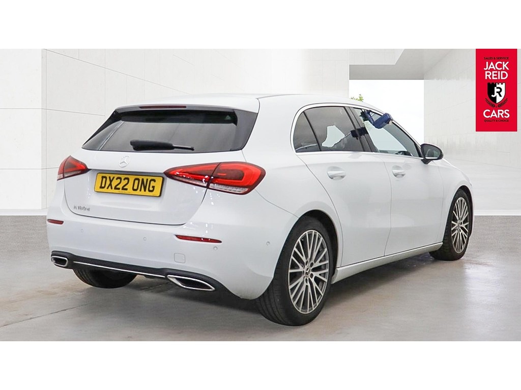 Mercedes-Benz A Class Hatchback DX22ONG White #5