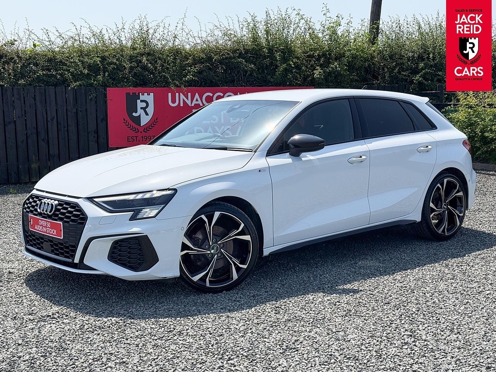Audi A3 Hatchback AV71OTG White