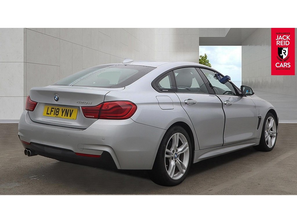 BMW 4 Series Gran Coupe 420D Gran Coupe M Sport Silver #6