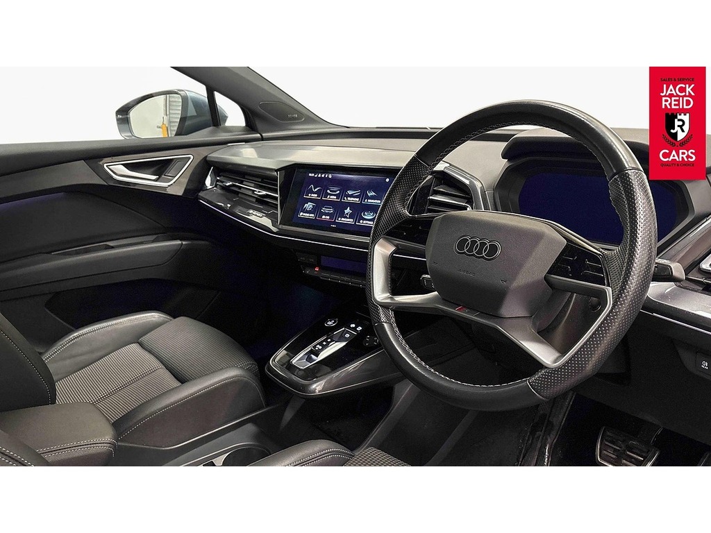 Audi Q4 E Tron Suv Blue #5