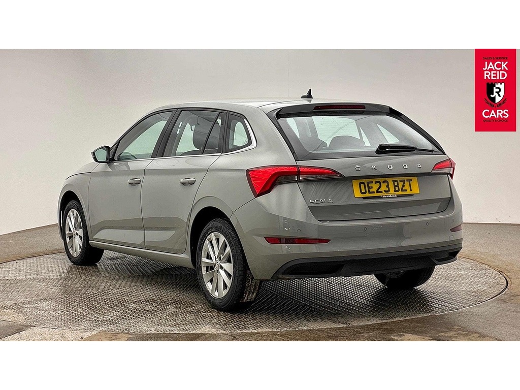 Skoda Scala Skoda Hatchback 1.5 Tsi Se L Blue #7